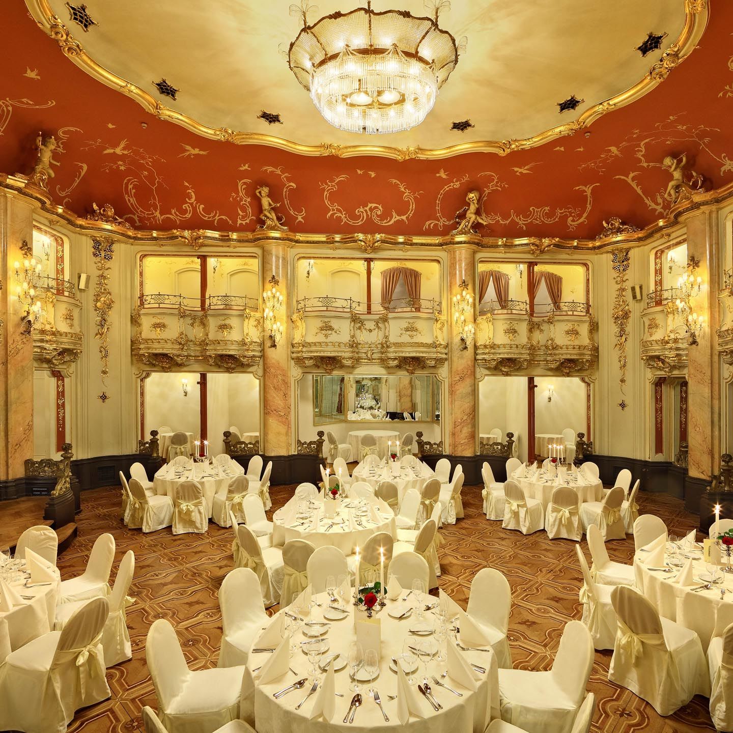 Grand Hotel Bohemia Praga Zewnętrze zdjęcie The ballroom